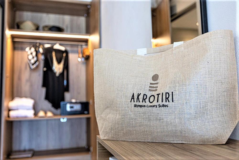 Akrotiri Olympus Luxury Suites - Adults Only Plaka Litochorou Ngoại thất bức ảnh
