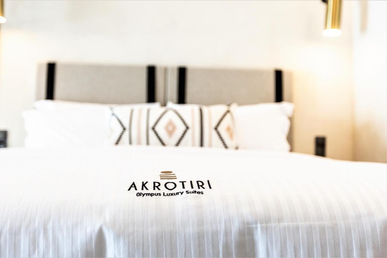 Akrotiri Olympus Luxury Suites - Adults Only Plaka Litochorou Ngoại thất bức ảnh