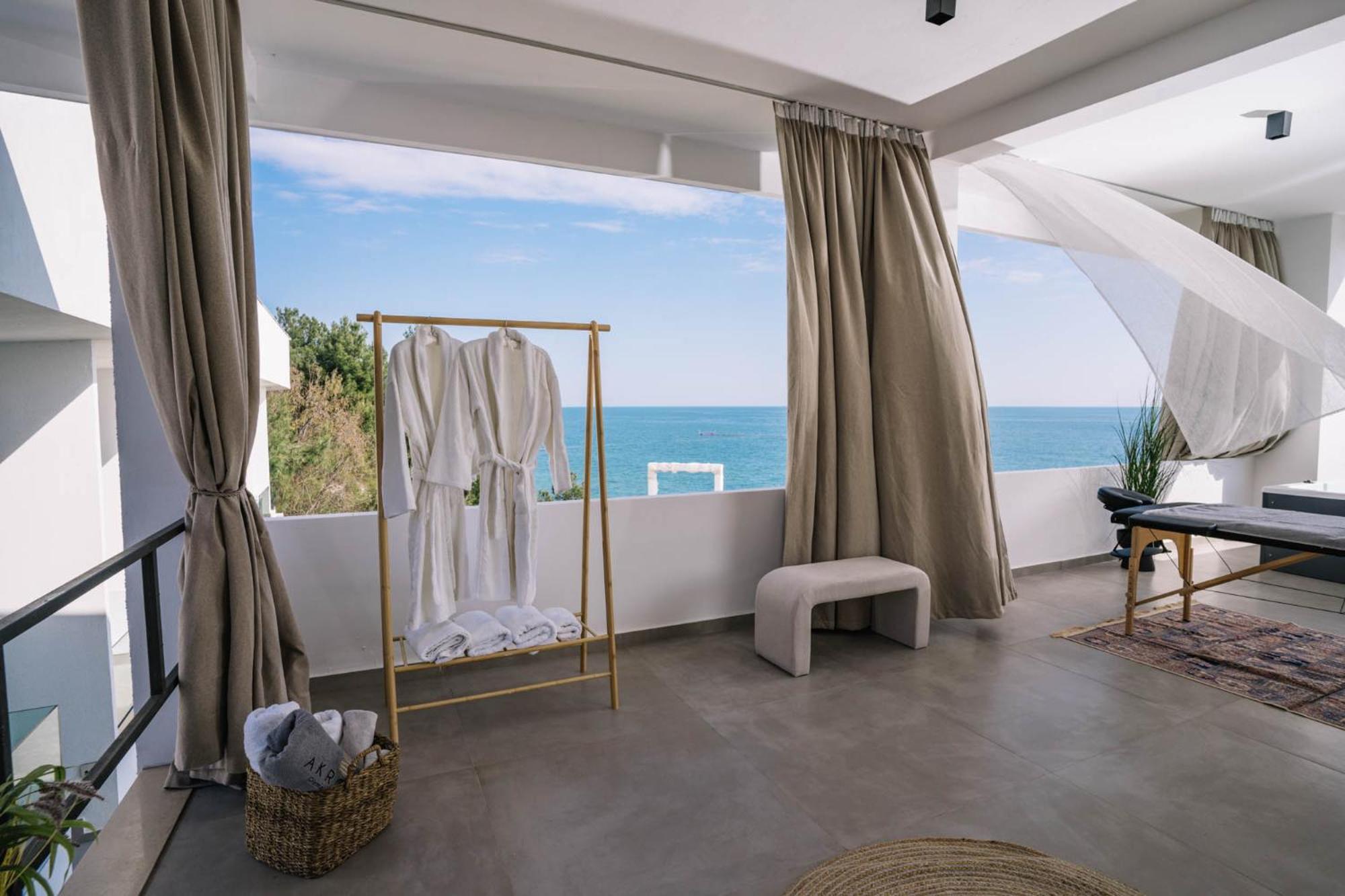 Akrotiri Olympus Luxury Suites - Adults Only Plaka Litochorou Ngoại thất bức ảnh