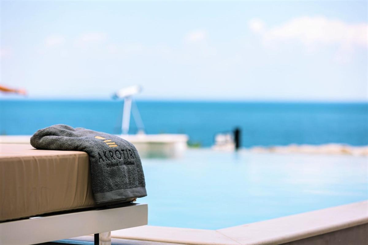 Akrotiri Olympus Luxury Suites - Adults Only Plaka Litochorou Ngoại thất bức ảnh
