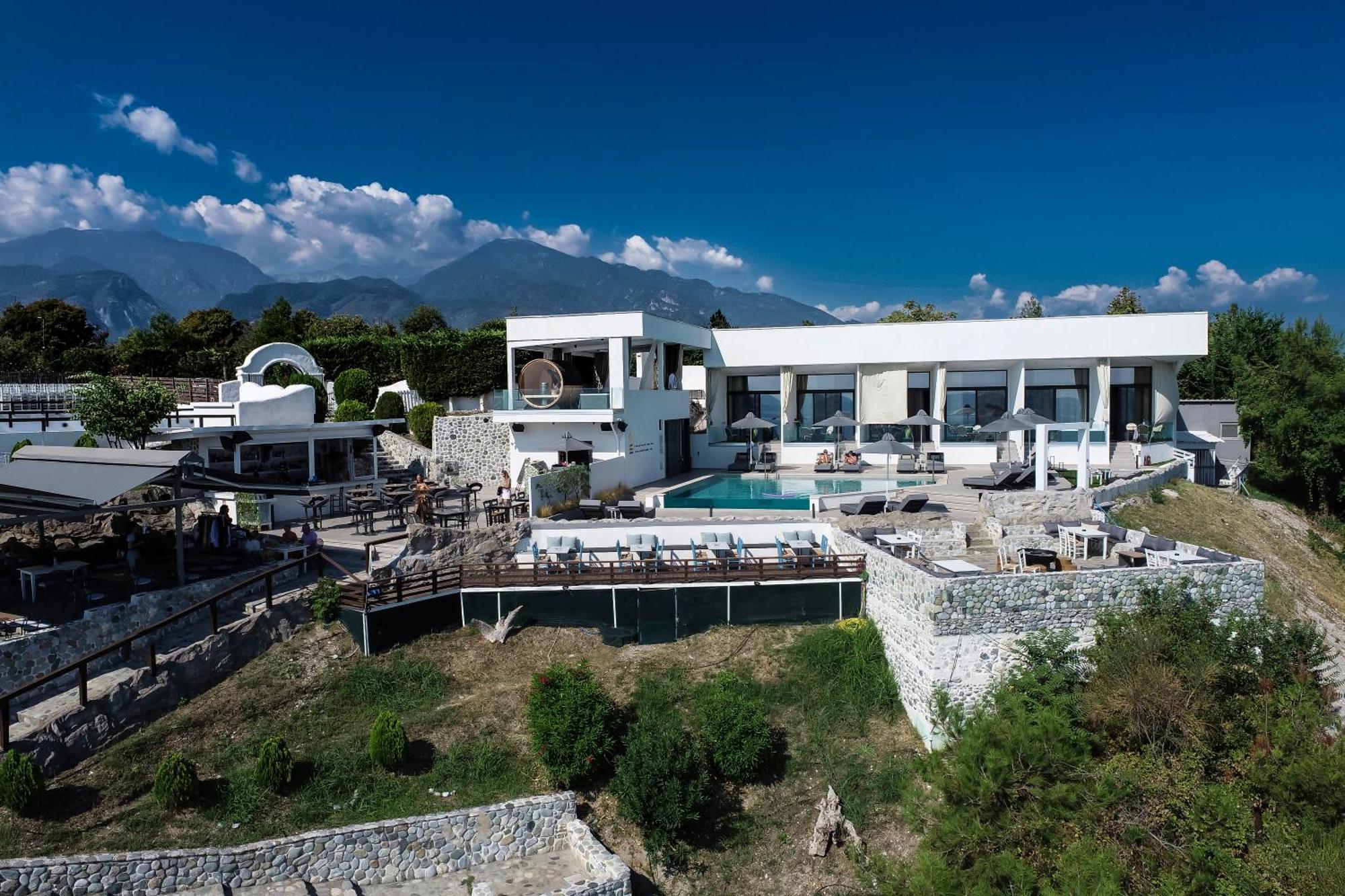 Akrotiri Olympus Luxury Suites - Adults Only Plaka Litochorou Ngoại thất bức ảnh