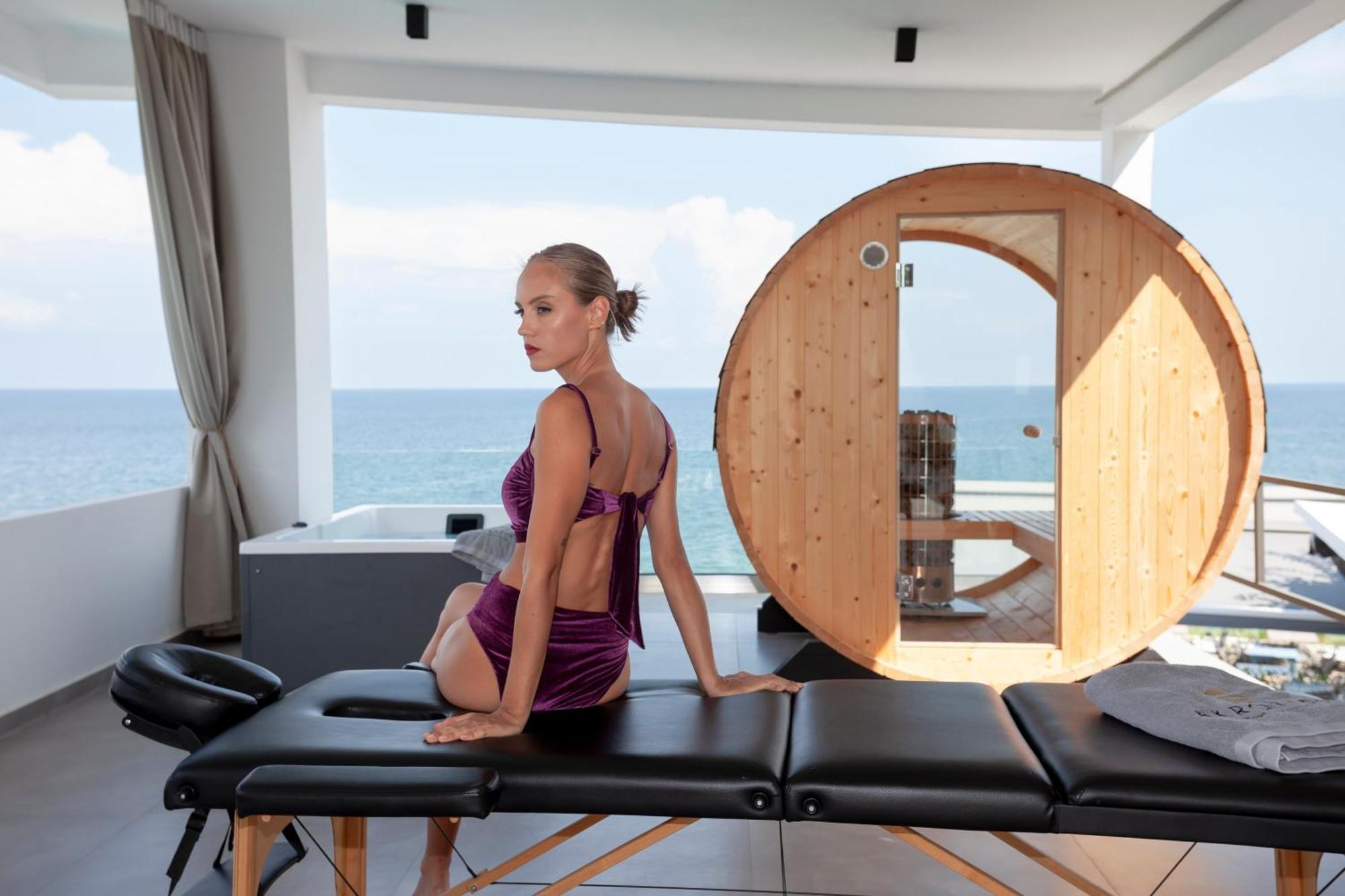 Akrotiri Olympus Luxury Suites - Adults Only Plaka Litochorou Ngoại thất bức ảnh